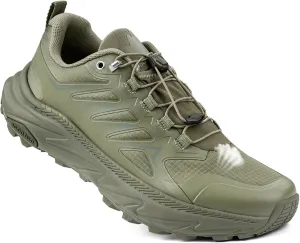 Men's Trail Running Shoes for Hiking Walking Cross Training Shoes with Arch Support Anti-Slip Lightweight Wide Width Sneakers
