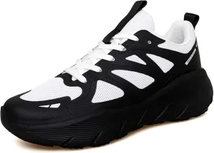 Men's Women's Basketball Shoes Fashion High Top Sneakers Arch Support Running Shoes Lightweight Casual Walking Shoes Outdoor Non-Slip Fitness Tennis Shoes