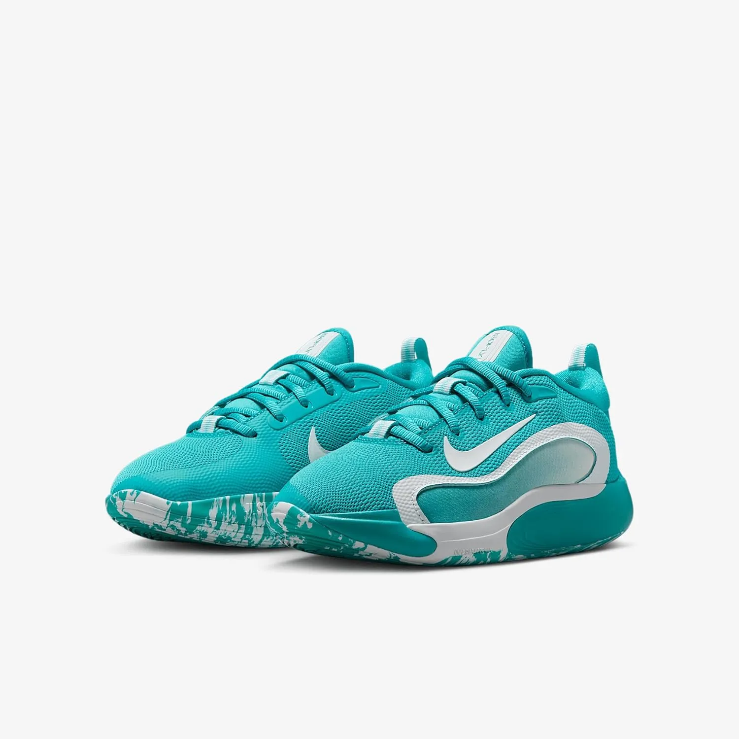Nike IsoFly Big Kids' Basketball Shoes (FN4384-300, Dusty Cactus/White)