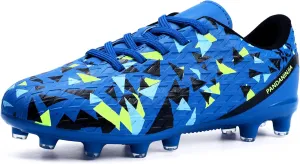 PANDANINJIA Kids Soccer Cleats Girls Boys FG/AG Unisex-Child Athletic Outdoor Football Shoes