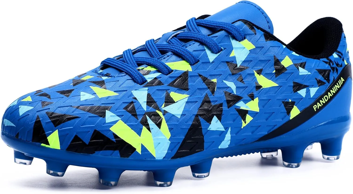 PANDANINJIA Kids Soccer Cleats Girls Boys FG/AG Unisex-Child Athletic Outdoor Football Shoes