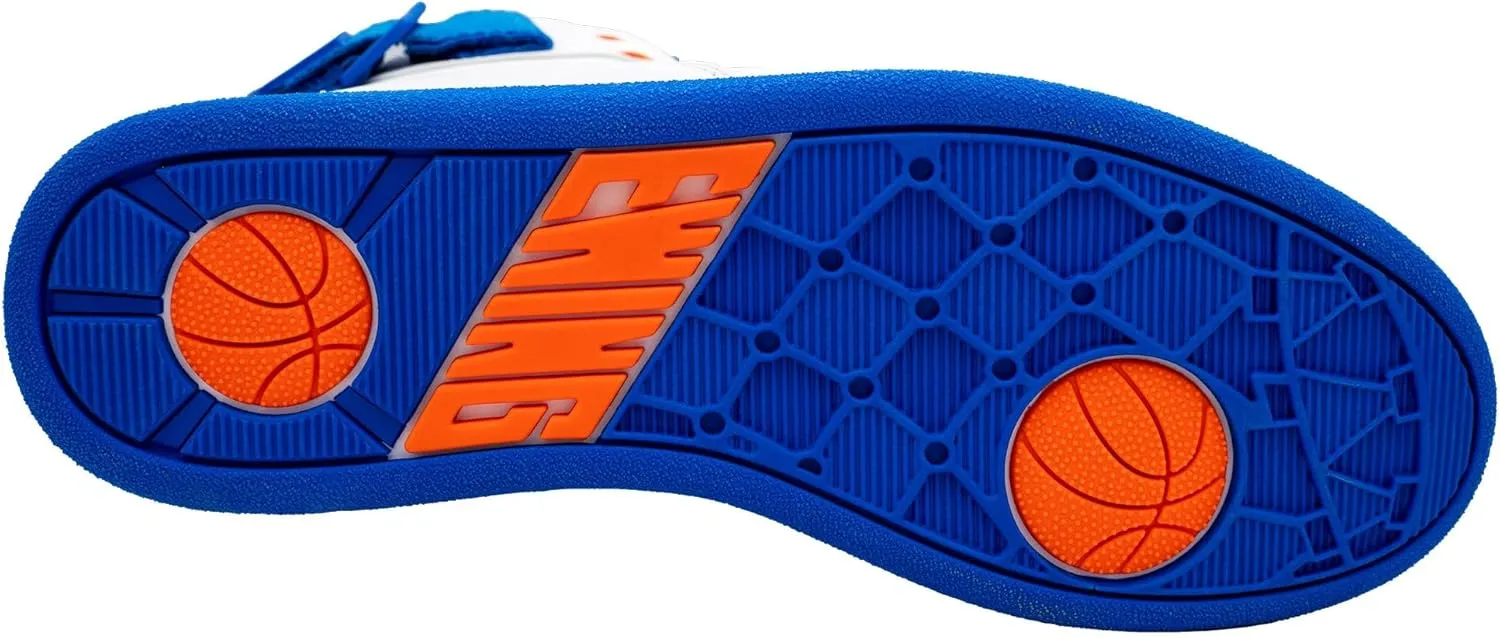 PATRICK EWING Athletics 33 HI x Orion Hybrid White Blue Orange High-Top Sneakers