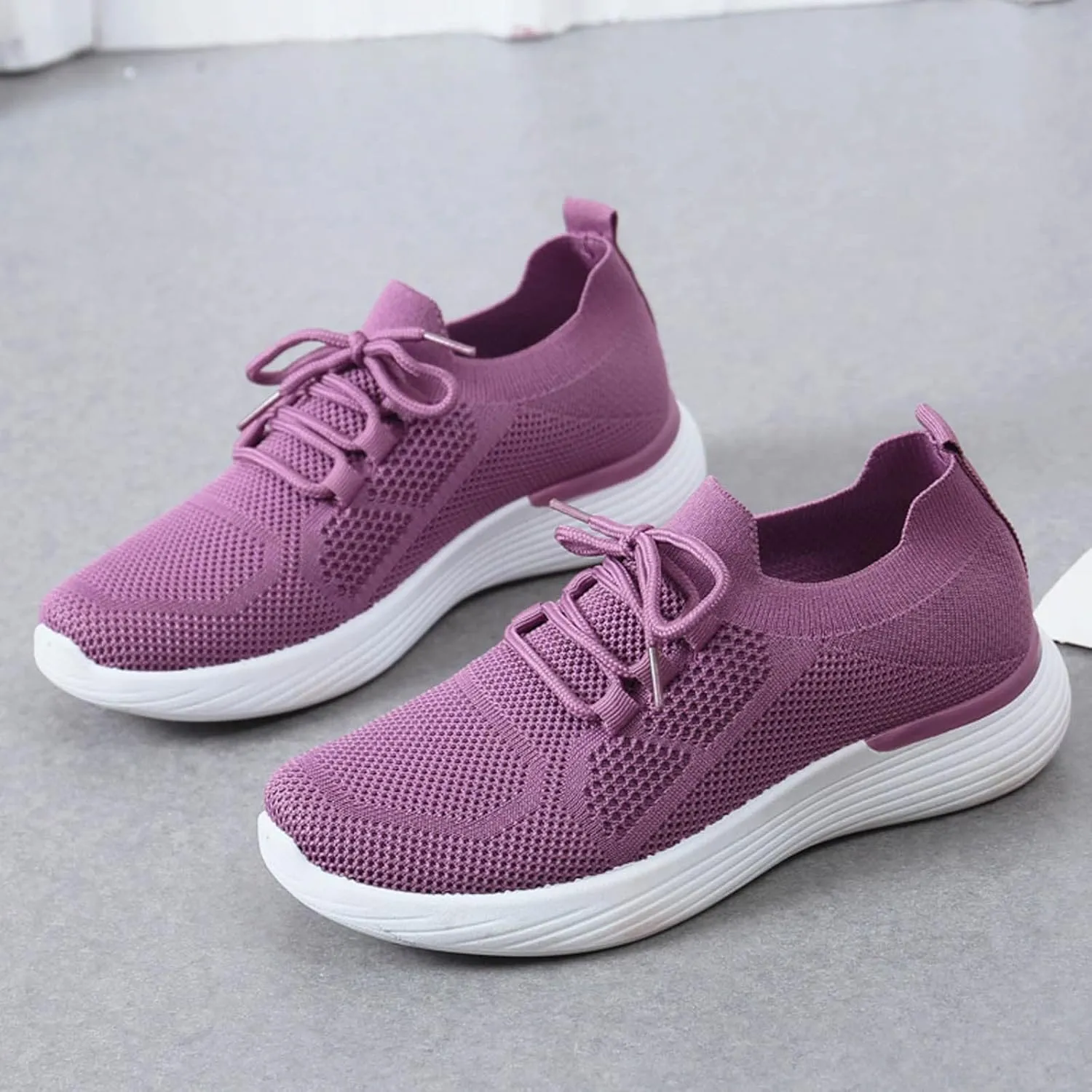 Platform Sneakers for Women Wide Zapatillas Elegantes De Tacon para Mujer Blancas Women's Running Shoes Size 8 Chunky Sneakers for Women 2023 Black Slip On White Sneakers Women Fashion