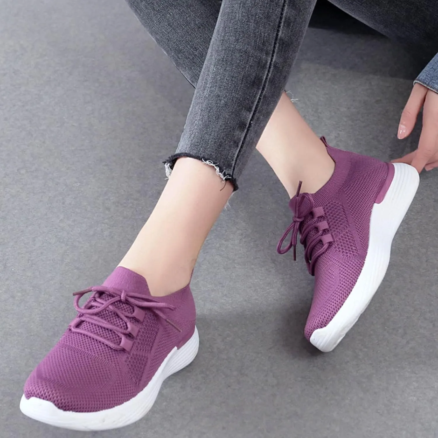 Platform Sneakers for Women Wide Zapatillas Elegantes De Tacon para Mujer Blancas Women's Running Shoes Size 8 Chunky Sneakers for Women 2023 Black Slip On White Sneakers Women Fashion