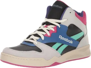 Reebok Men's Royal BB4500 HI-2 Sneaker, Black/Pure Grey/Vector Blue, 11.5