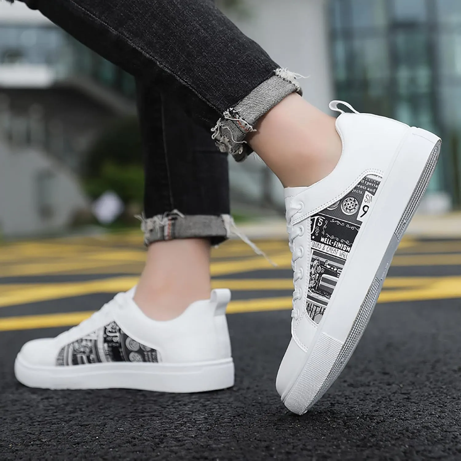 Running Shoes for Women Wide Toe Box Zapatillas Blancas para Mujer De Tacon Bajo Extra Wide Sneakers for Women Platform Sneakers for Women High Top Cute Black Sneakers for Women Comfortable