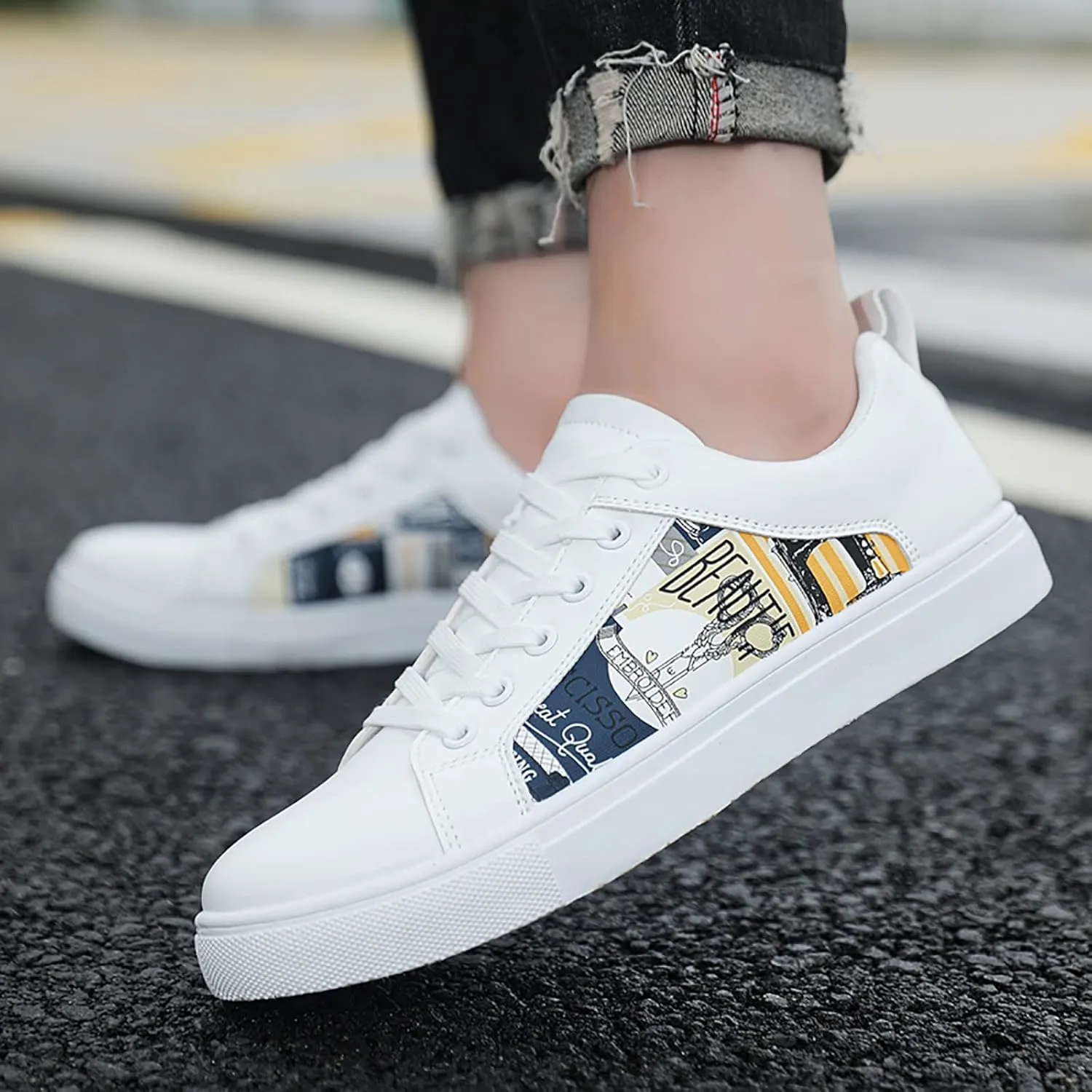 Running Shoes for Women Wide Toe Box Zapatillas Blancas para Mujer De Tacon Bajo Extra Wide Sneakers for Women Platform Sneakers for Women High Top Cute Black Sneakers for Women Comfortable