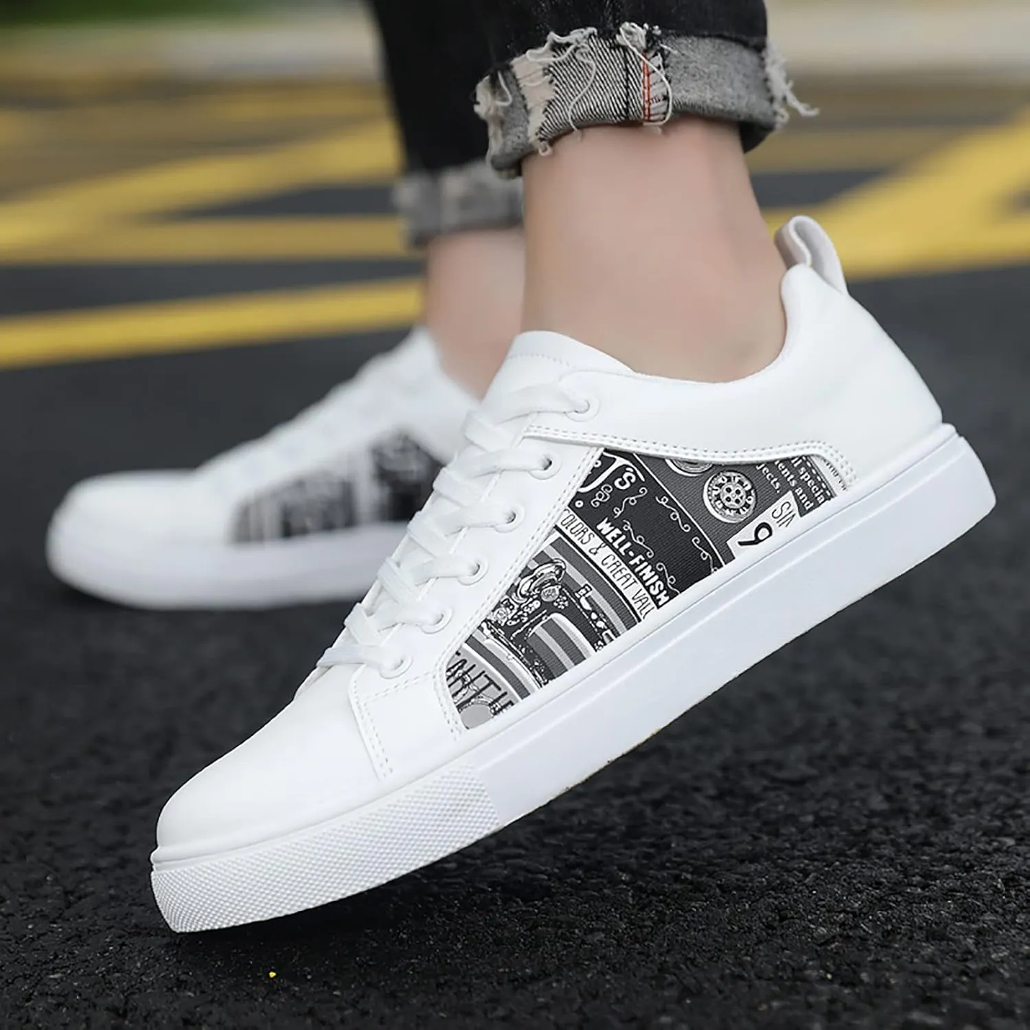 Running Shoes for Women Wide Toe Box Zapatillas Blancas para Mujer De Tacon Bajo Extra Wide Sneakers for Women Platform Sneakers for Women High Top Cute Black Sneakers for Women Comfortable