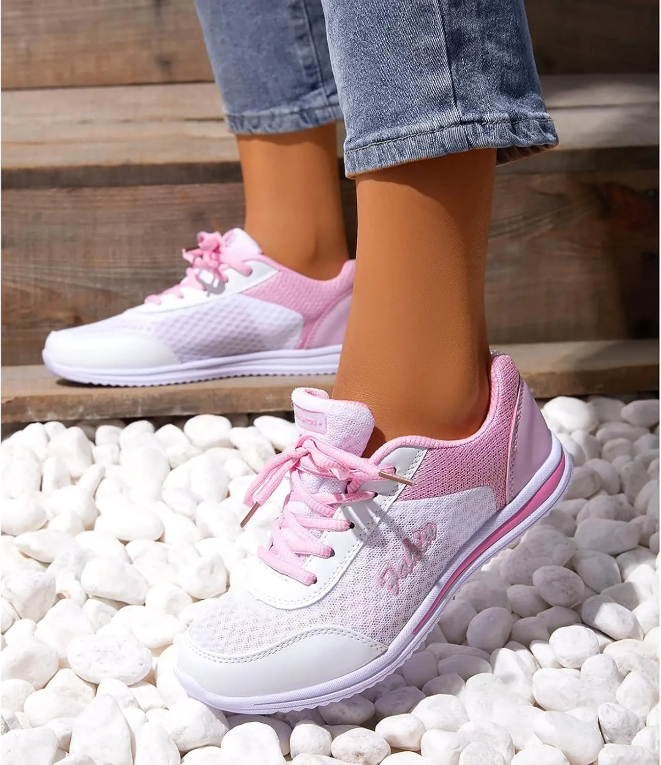 SBGMoSJ Black Casual Sneakers Women Black Dressy Sneakers for Women 2023 Womens Shoes Dressy Casual Slip Ons Wide Width Womens Sneakers Size 11 Wide Width Women's Slip On Shoes Size 8 Wide