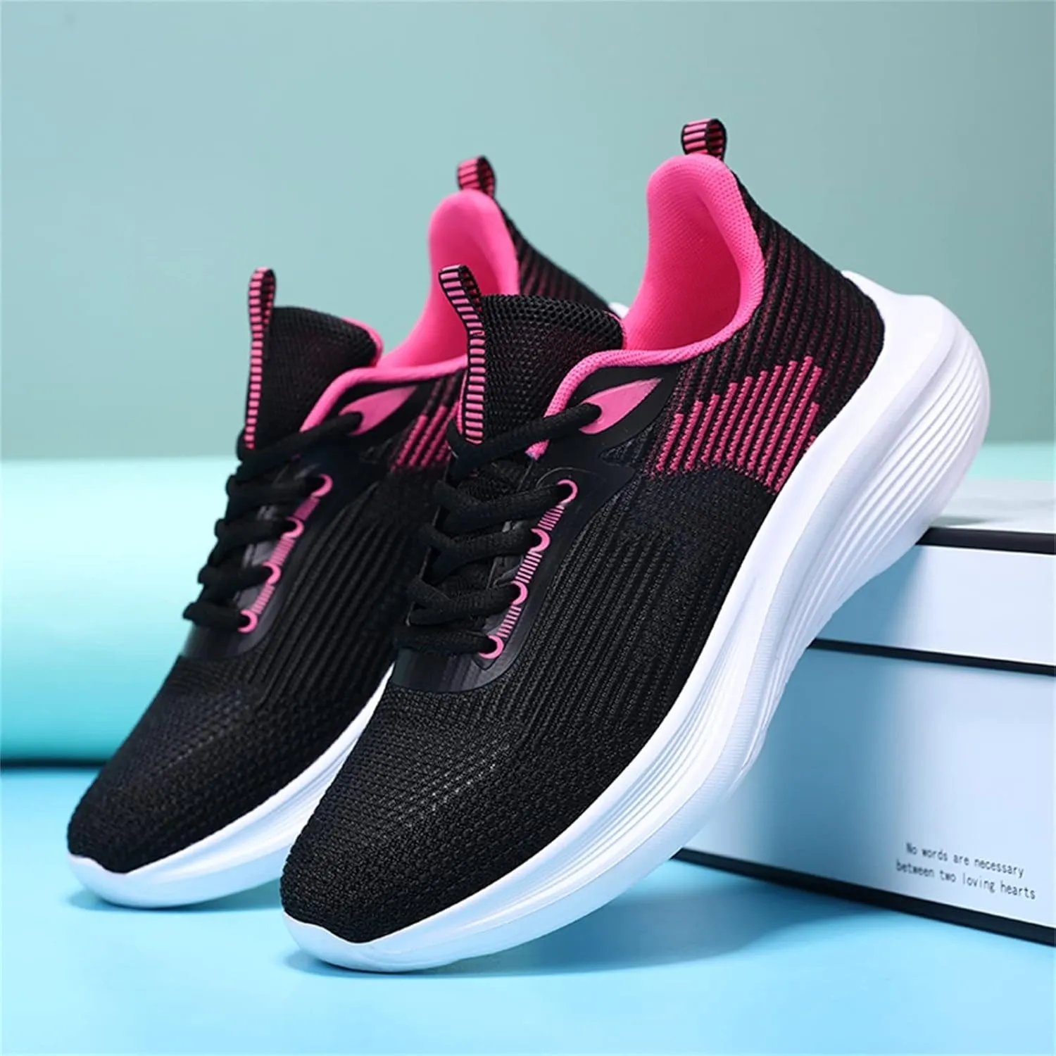 SBGMoSJ Running Shoes for Women Slip On Nurse Shoes for Women Gym Shoes for Women Workout Wide Feet Extra Wide White Sneakers for Women Leather Walking Shoes Plantar Fasciitis for Women