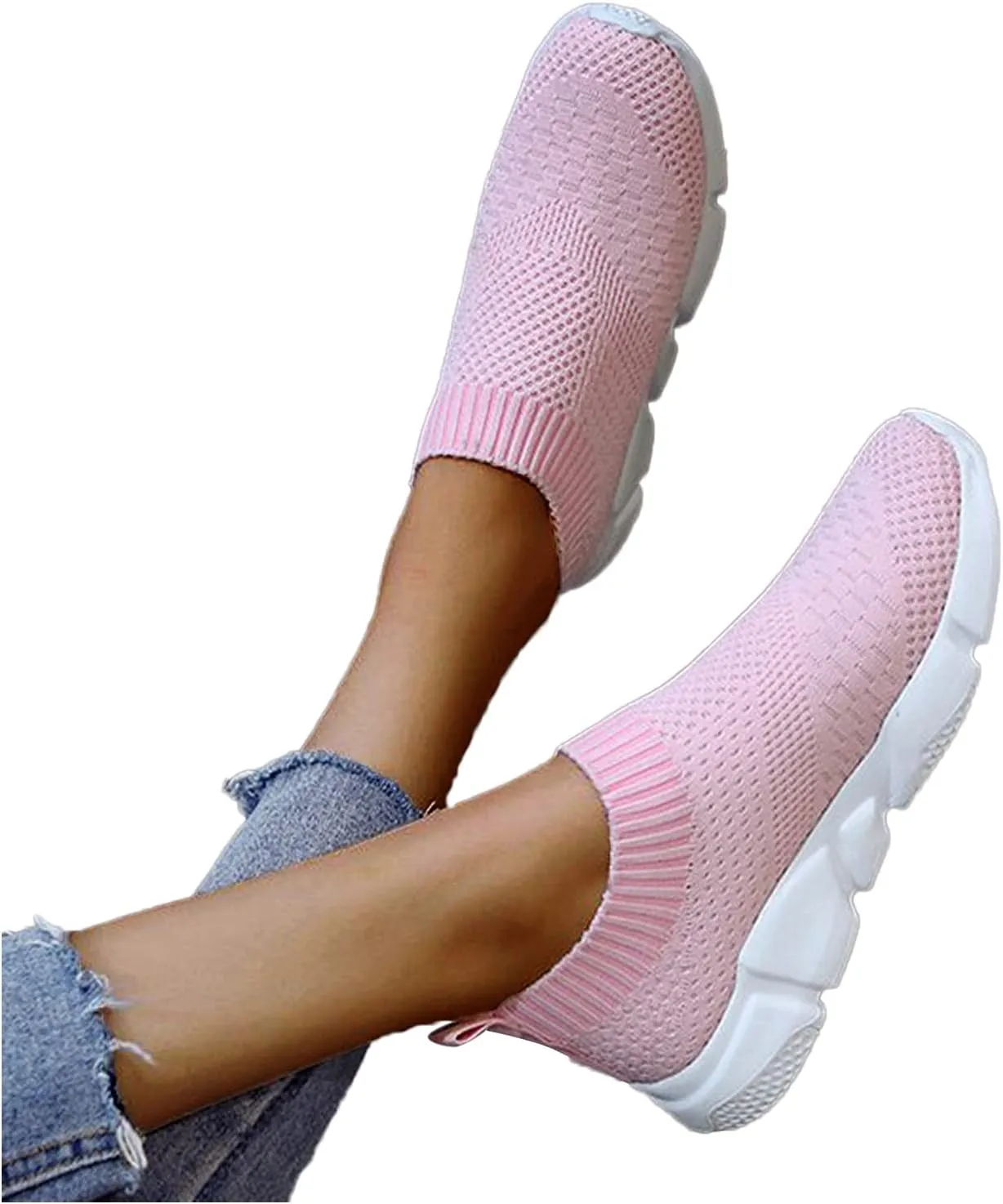 SBGMoSJ Womens Walking Shoes Wide Width Office Black Walking White Shoes Women Size 5 Womens Sneakers Size 7.5 Wide Slip On Womens Black High Top Fashion Sneakers Size 11 Wide Slip On Shoes for Women