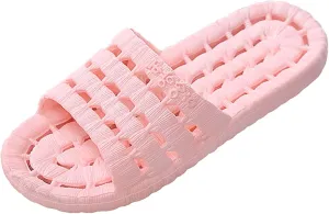 Shower Shoes Shower Shoes with Drainage Holes House Slippers Non Slip Quick Drying Cloud Slides for Women with Arch Support