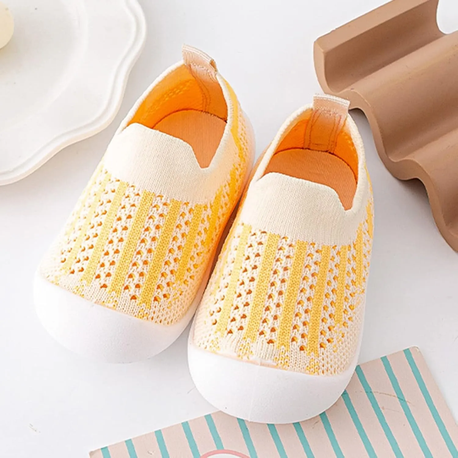 Sock Shoes Toddler Infant Shoes Mesh Slip On Socks Shoes Soft Sole Non Slip Wear Out Toddler Floor Black Shoes B