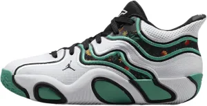 Tatum 3 Big Kids' Basketball Shoes (HF3136-103, White/Kinetic Green/Black)