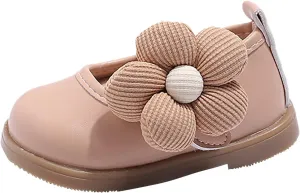 Toddler Baby Girls Dress Shoes Mary Jane Flats for Party School Wedding Ballet Shoes Flower Girls Dress Shoes