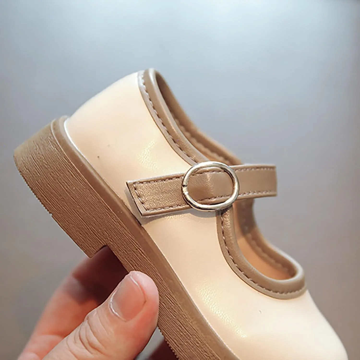 Toddler Girls Mary Jane Dress Shoes Flower Kid Shoes Baby Girls School Oxford Flats for Wedding Party Shoes