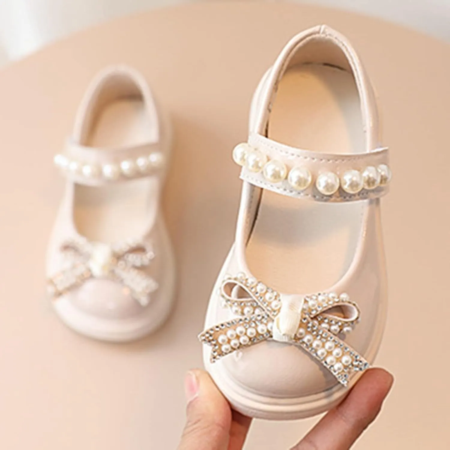 Toddler Girls Platform Mary Jane Shoes Bow Girls Dress Shoes Little Girl School Uniform Oxford Shoes for Kids Flats