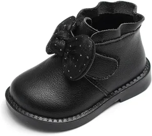 Toddler Snow Boots Mid Calf Snow Boots Unisex Child Warm Bootie Winter Boot Anti-Slip Cold Weather Shoes Girls Boys