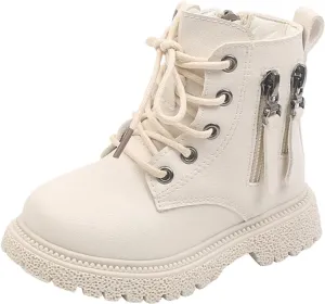 Toddler Snow Boots Warm Cozy Anti-Slip Mid Calf Winter Shoes Baby Winter Snow Boots for Infant Boys Girls Shoes