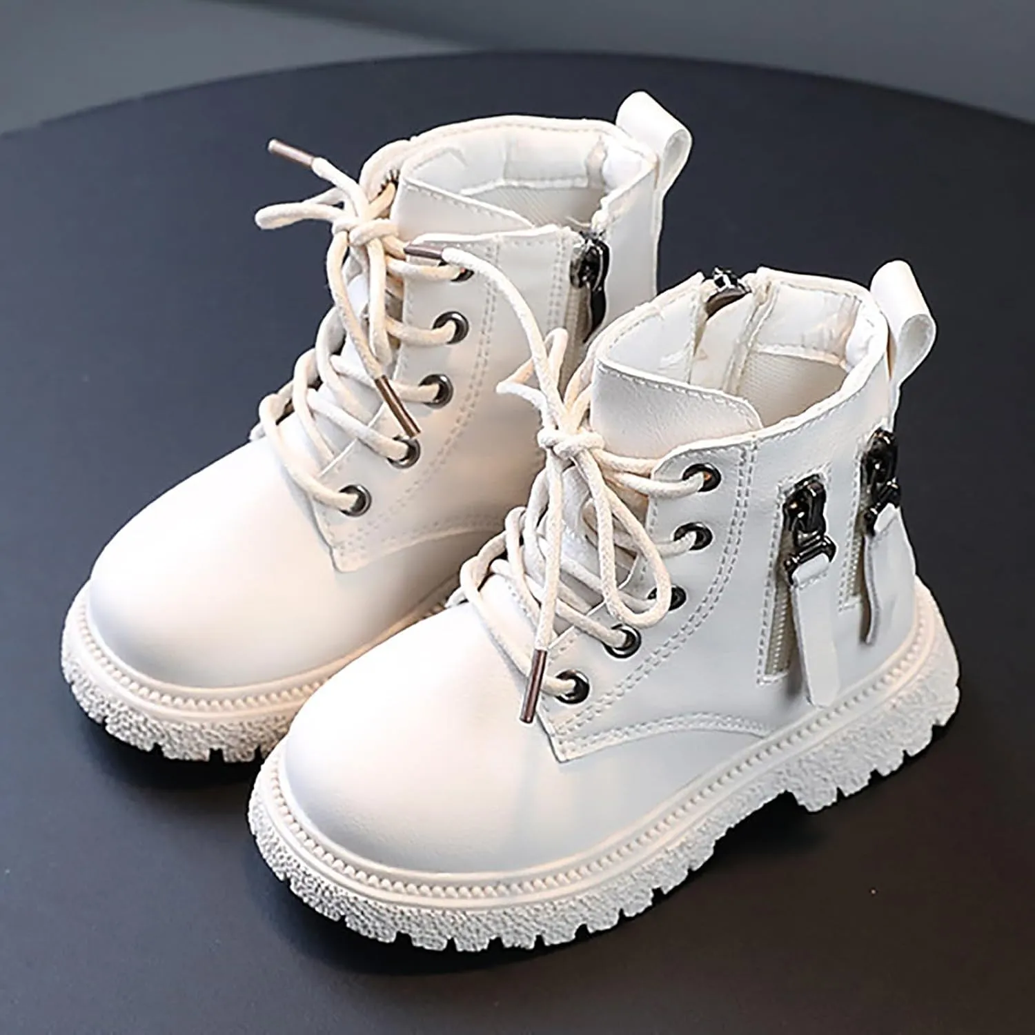 Toddler Snow Boots Warm Cozy Anti-Slip Mid Calf Winter Shoes Baby Winter Snow Boots for Infant Boys Girls Shoes