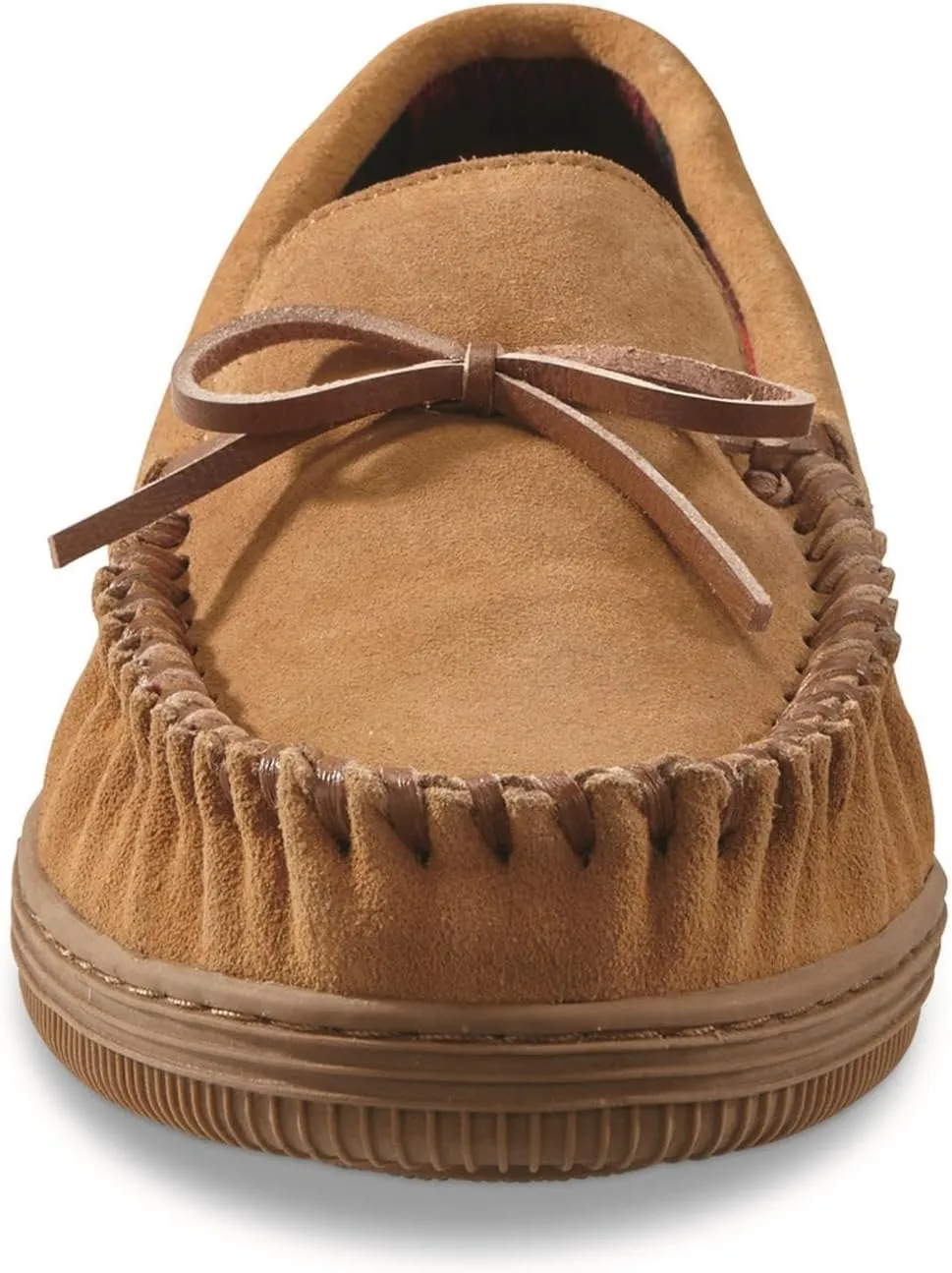 Trapper Men’s Moccasins Shoes, Indoor and Outdoor Leather Slippers