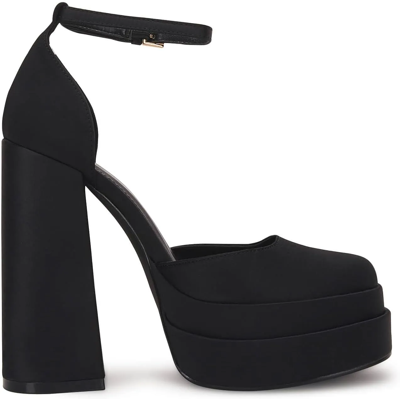 VETASTE Womens Platform Chunky High Block Heels Ankle Strap Party Wedding Dress Pumps Shoes