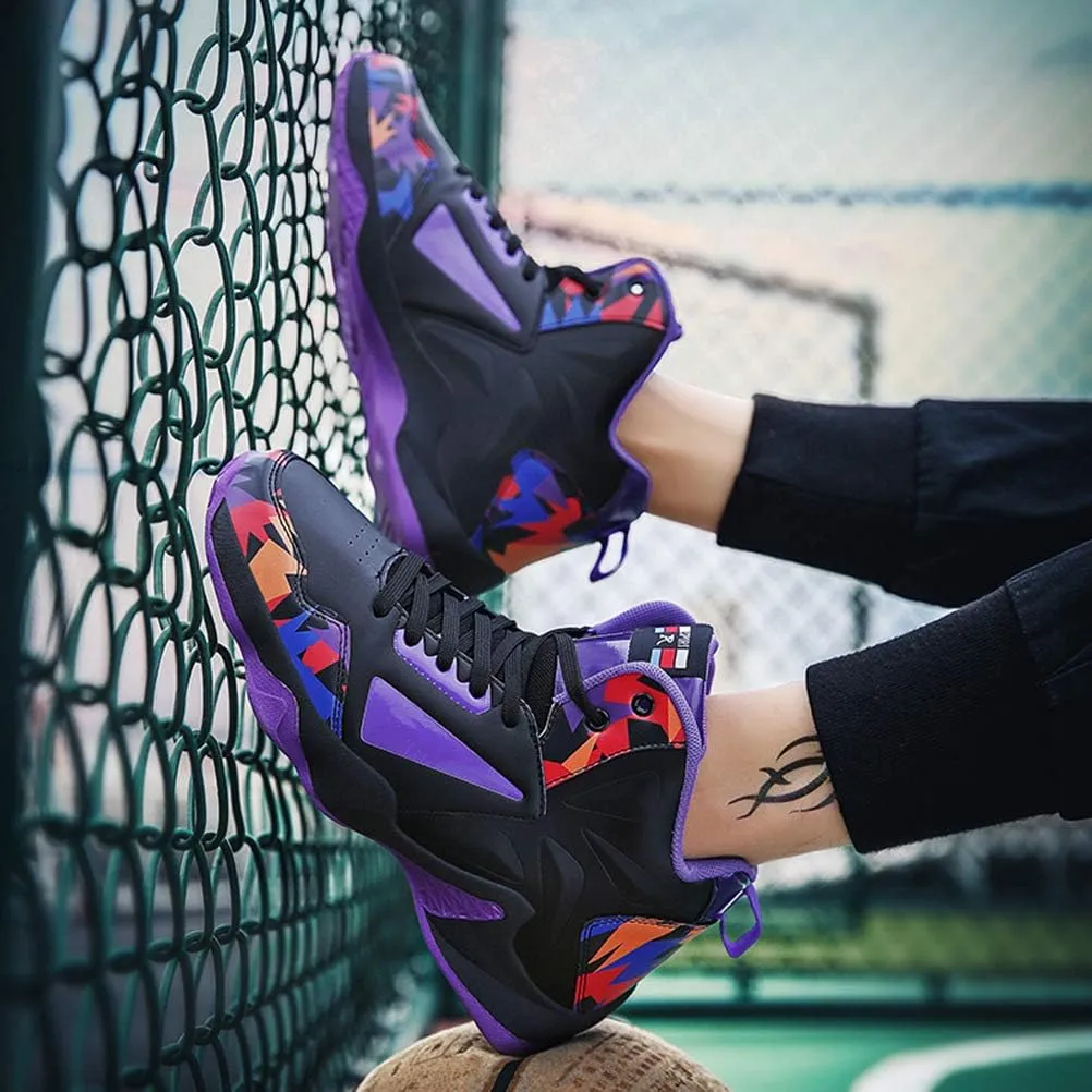WILTENA Womens Fashion Anti-Slip Basketball Shoes Mens Lifestyle Sports Running Sneakers Casual Walking Shoe