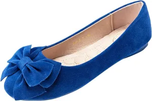 Women's Ballet Flat Comfort Slip on Flat Shoes Women's Comfortable Ballet Flats Comfortable Bow Dressy
