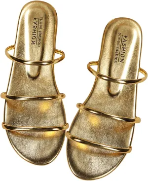 Womens Beach Shoes Fashion Bright Party Dress Sandals & Slippers 2023 Newly Bohemian Flat Flip-Flop Thong Sandal