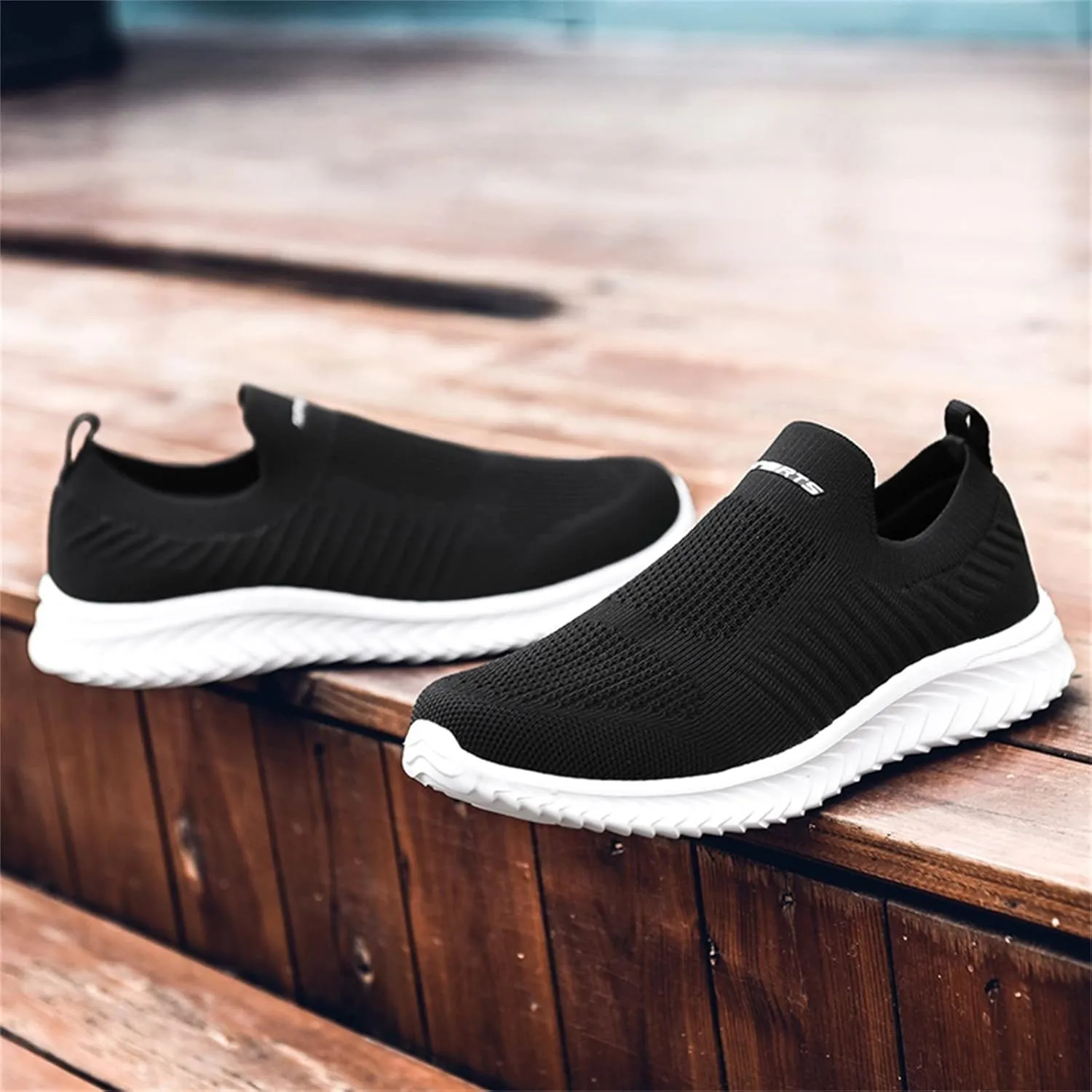 Womens Non Slip Work Shoes Slip On Water Resistant Walking Shoes Women Mesh Breathable Ladies Shoes Casual Women Shoes Sneakers White Tennis Shoe White Loafers