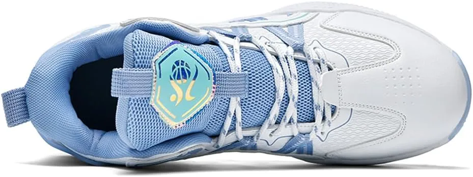 YAXE Unisex Basketball Shoes Breathable Anti Slip and Shock Absorption Training Sneakers for Youth